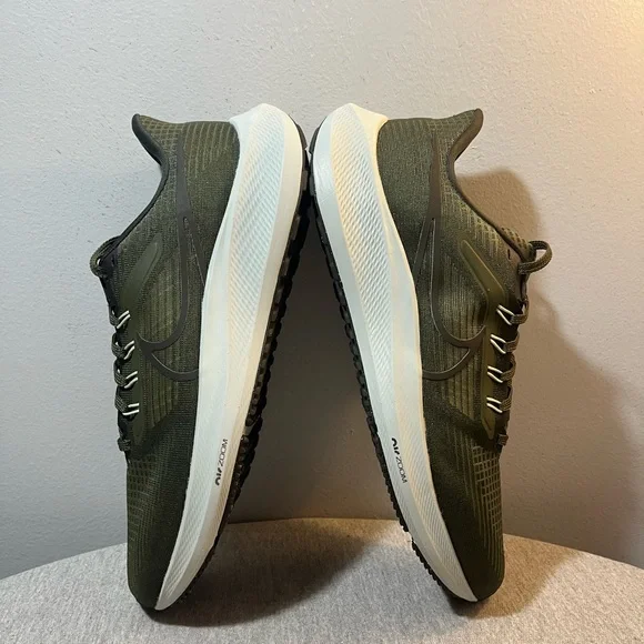Nike Air Zoom Pegasus 39 Cargo Khaki Running Men's Shoe Size 9.5 DH4071-300 - Picture 6 of 11